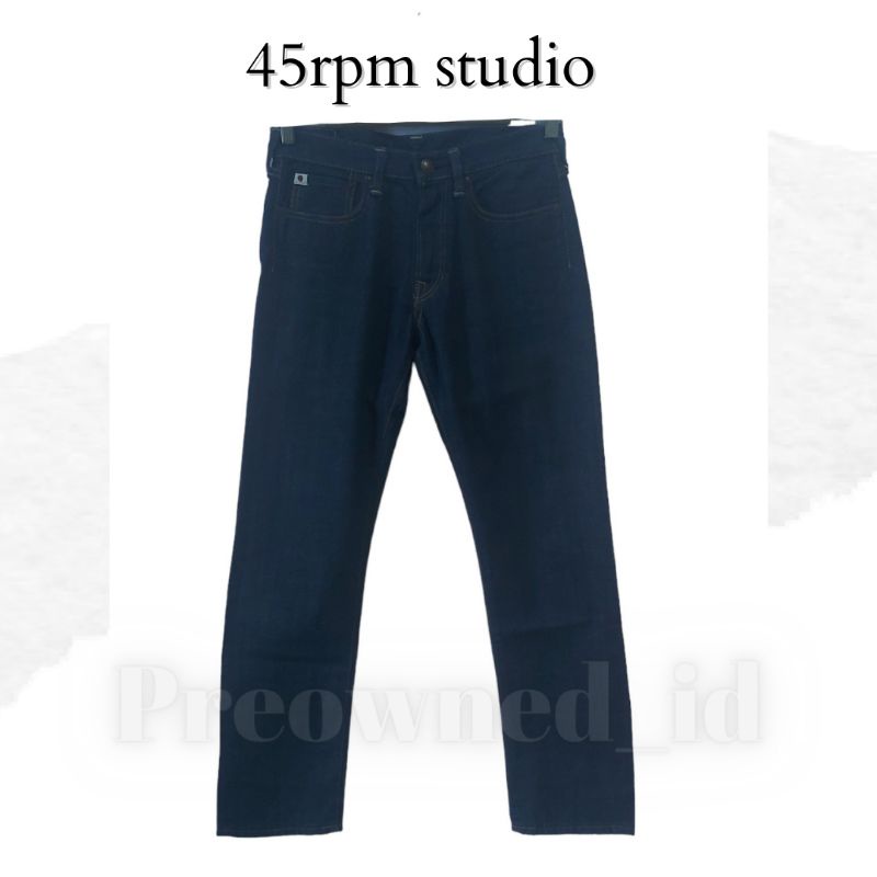 45RPM STUDIO japan denim preowned