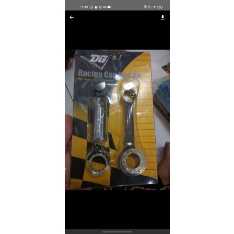 Stang Seher DG Racing Suzuki Satria 2T 2Tak RU 120 2 Tak Hiu Lumba 12105-21812 Conrod Connecting Con