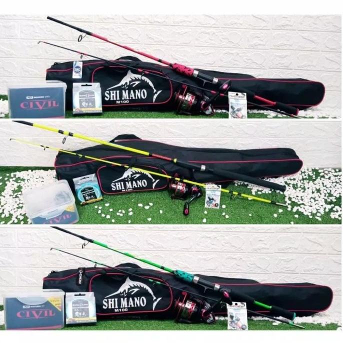 SET PANCING LAUT MAGURO ASLI KUAT DRAG HINGGA 30KG LENGKAP