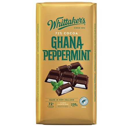 

Whittakers Chocolate Ghana Peppermint Coklat Import 220gr Best Seller