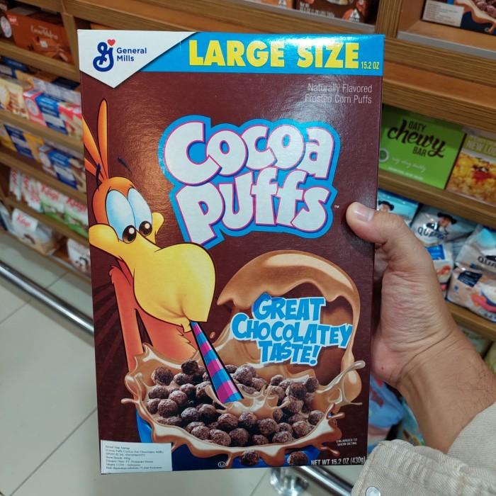 

Cocoa puffs Cereal Import Large Size 430 gram Best Seller