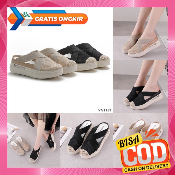 Sandal Wejes Termurah Weges Import Wedjes Korean Style Sendal Wejes Kondangan Sandal Ibu2 Pesta Wegd