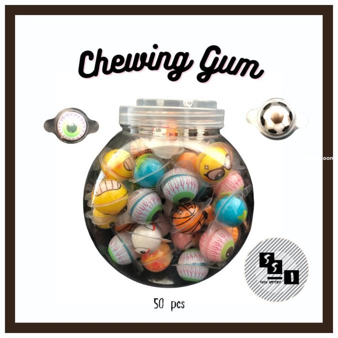 

Chen liang ji Permen Karet Aneka Rasa / Chewing gum / Bubble Gum 50pcs