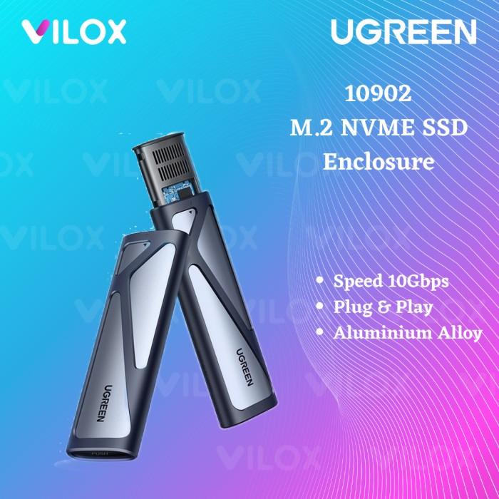 Docking Ugreen Enclosure Case M.2 M B Key Nvme Sata Dual Protocol Harddisk Ssd