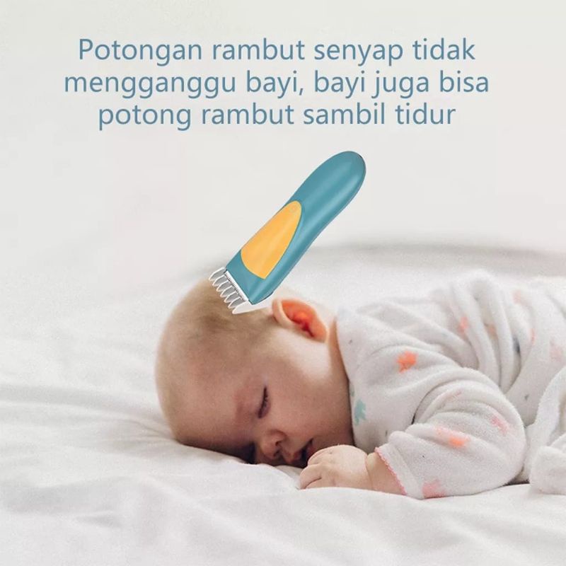 alat cukur rambut bayi touch screen