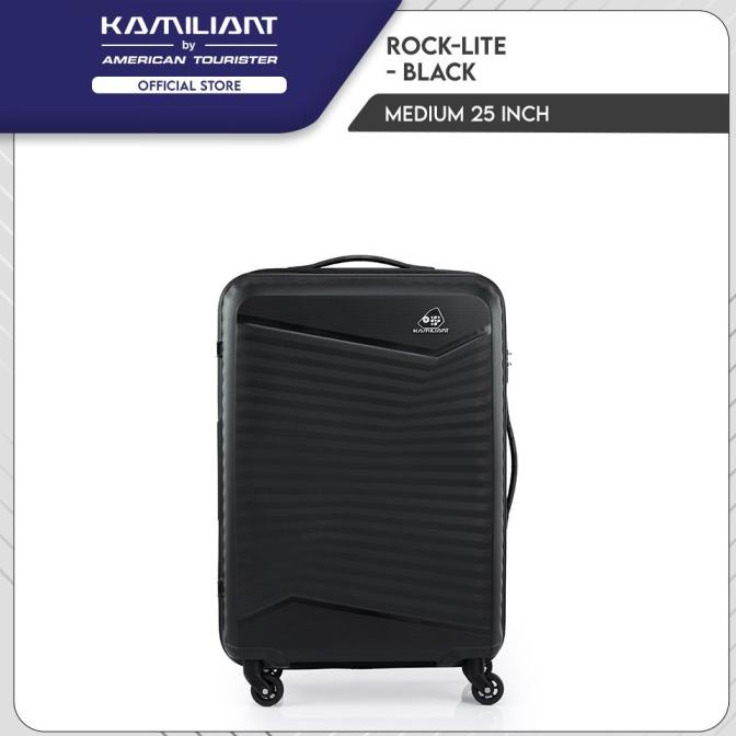 Kamiliant by American Tourister Rock Lite Medium 25 inch - Black