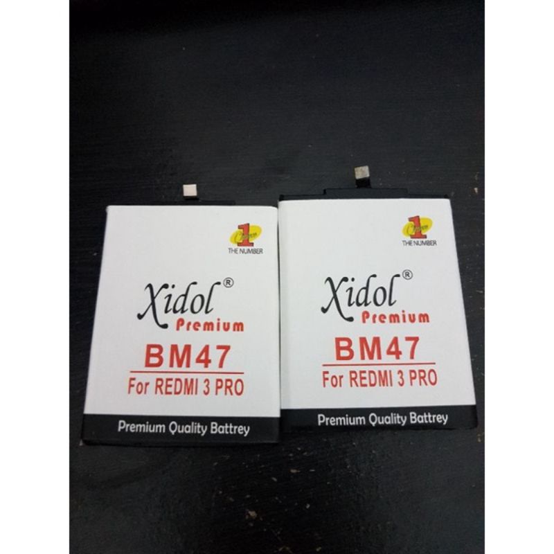 BATERAIBATRE BATTERY XIDOL XIAOMI REDMI 3S 3X 3PRO 4X 4PRO BM47  ORI COPOTAN