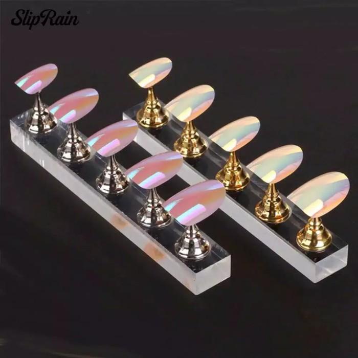 Terlaris Nail Display Stand Holder/Stand Holder Practice Nail Art/Display Kuku