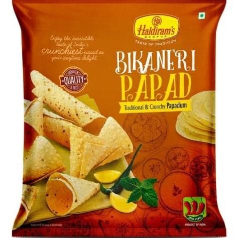 

Kualitas terbaik] HALDIRAM'S BIKANERI PAPAD 200 GM