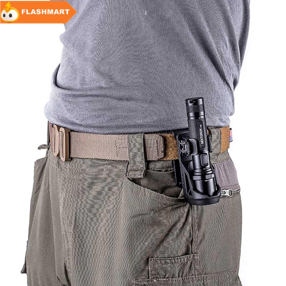 FLASHMART Tempat Senter Taktis Pinggang Flashlight Holster - V5