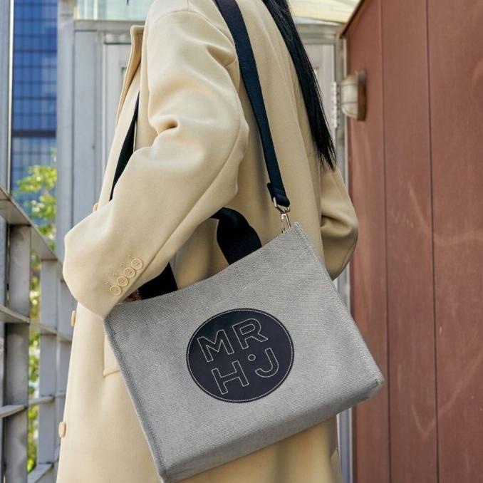 Tas Jinjing Korea Tas Selempang Wanita Tas Kanvas Blank