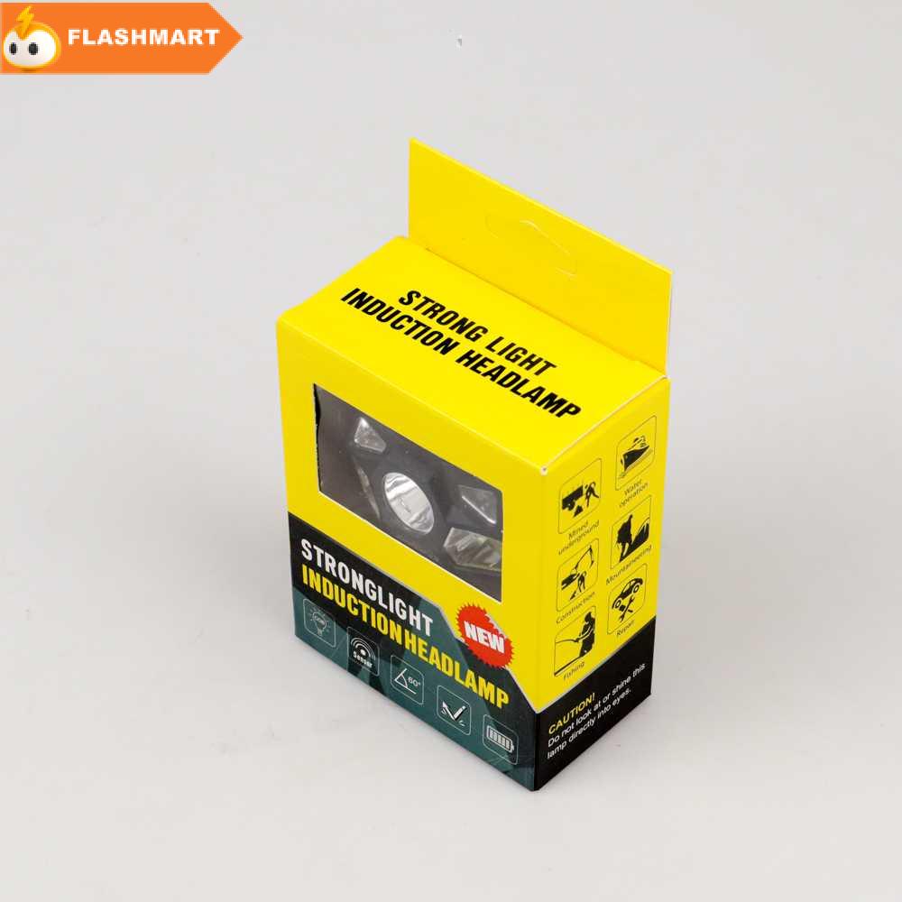 FLASHMART Headlamp Rechargeable USB Motion XPE+COB 10000 Lumens - BL066