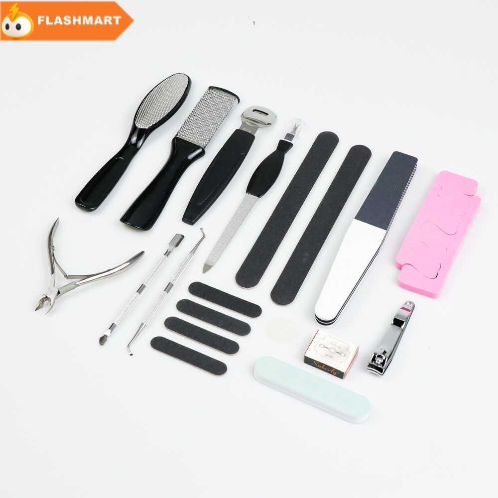 FLASHMART Alat Perawatan Kaki Pedicure Treatment Set 20 in 1 - GR5663