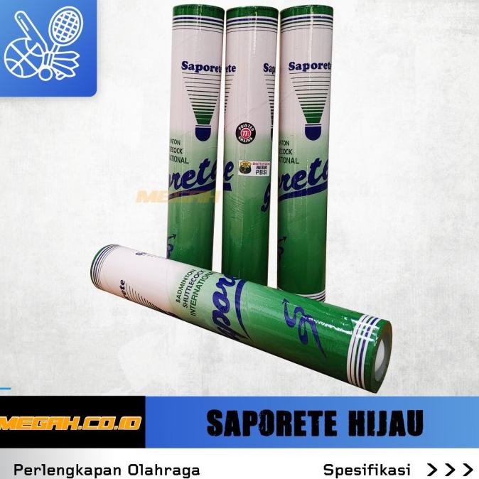Shuttlecock Saporete Hijau