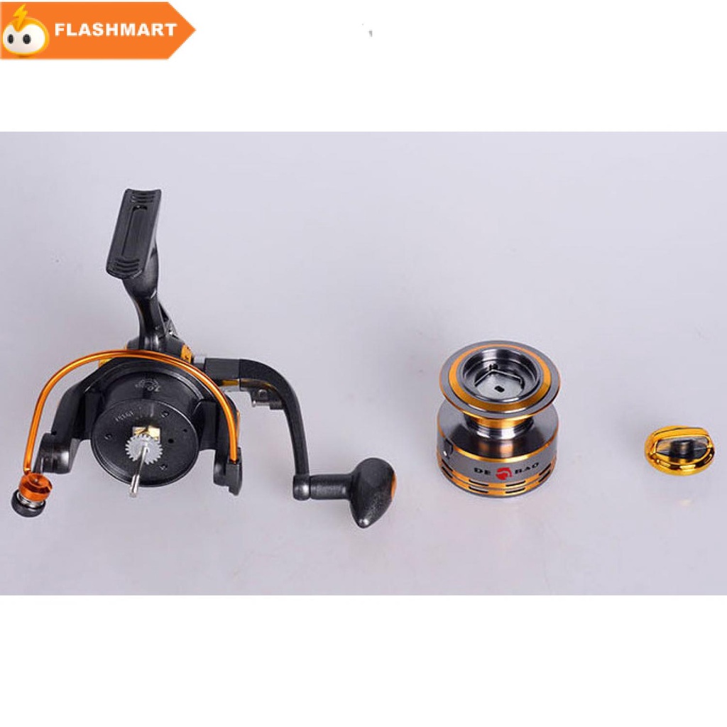 FLASHMART  Gulungan Pancing Metal Fishing Spinning Reel 4.9:1 Ratio 10 BB - DB6000