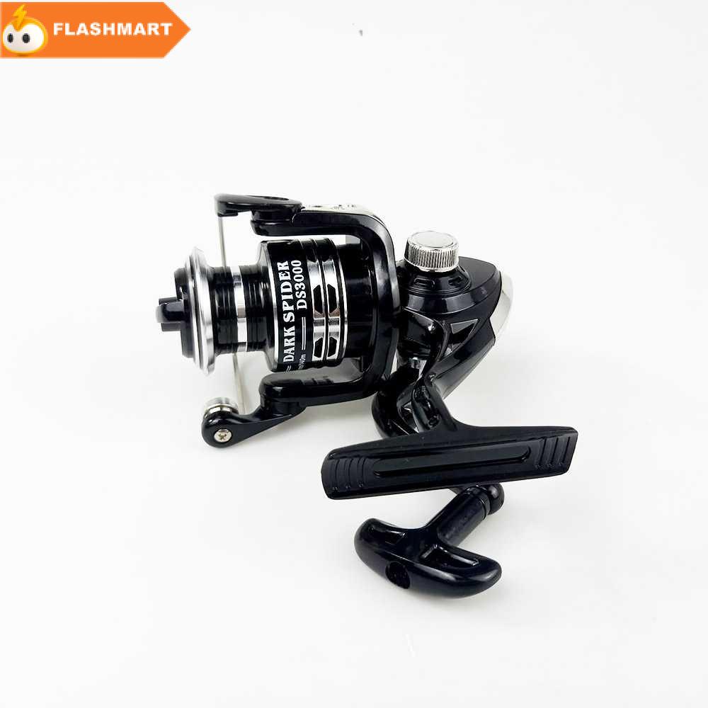 FLASHMART  Dark Spider DS3000 Spinning Reel Pancing 5.2:1 12+1 Ball Bearing