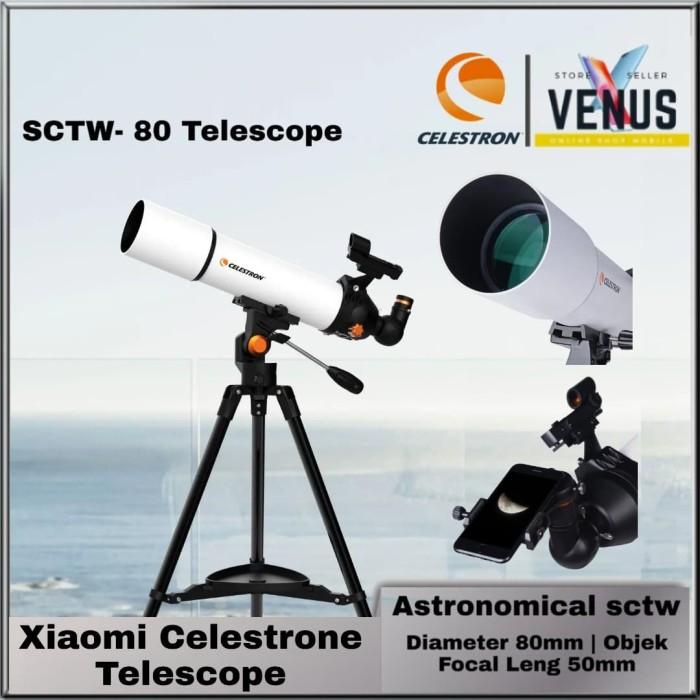 Terlaris Celestron Telescope Astronomical - Sctw - 80 - Teropong Bintang