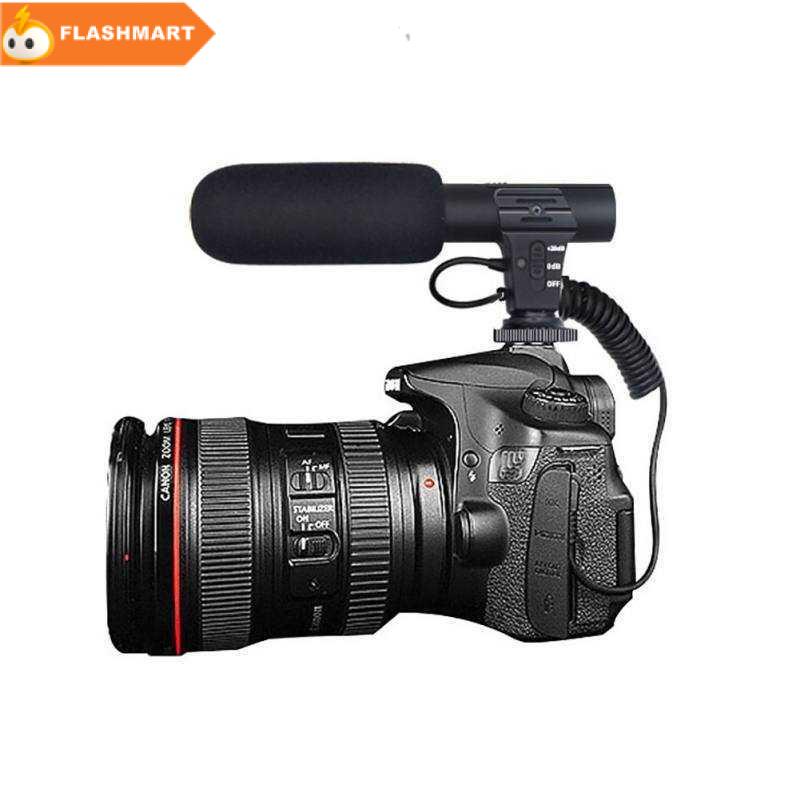 FLASHMART TaffSTUDIO Shotgun Microphone untuk DSLR - MIC-05