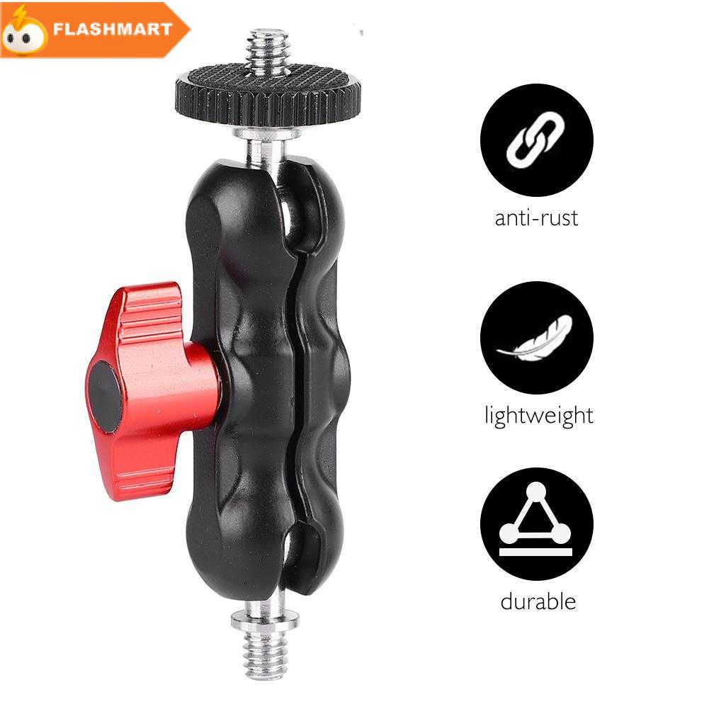 FLASHMART Andoer Ball Head Kamera Magic Arm Mount Adapter 1/4 Inch - H032