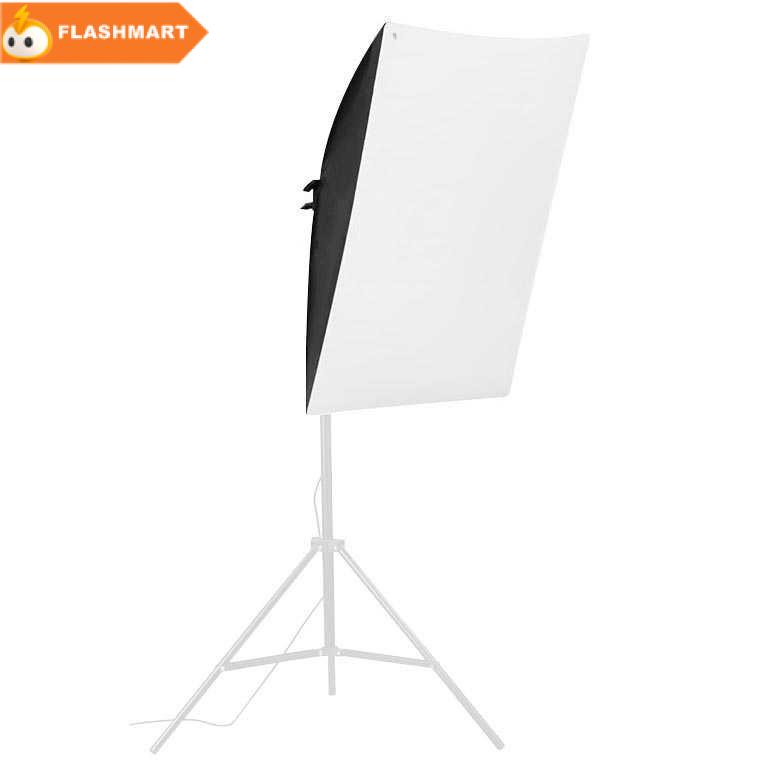 FLASHMART TaffSTUDIO Payung Softbox Reflektor 60x60cm E27 Single Socket - LD-TZ206