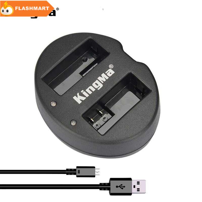 FLASHMART KingMa Charger Baterai 2 Slot Canon 550D 600D 650D Rebel T2i - BM015-LPE8