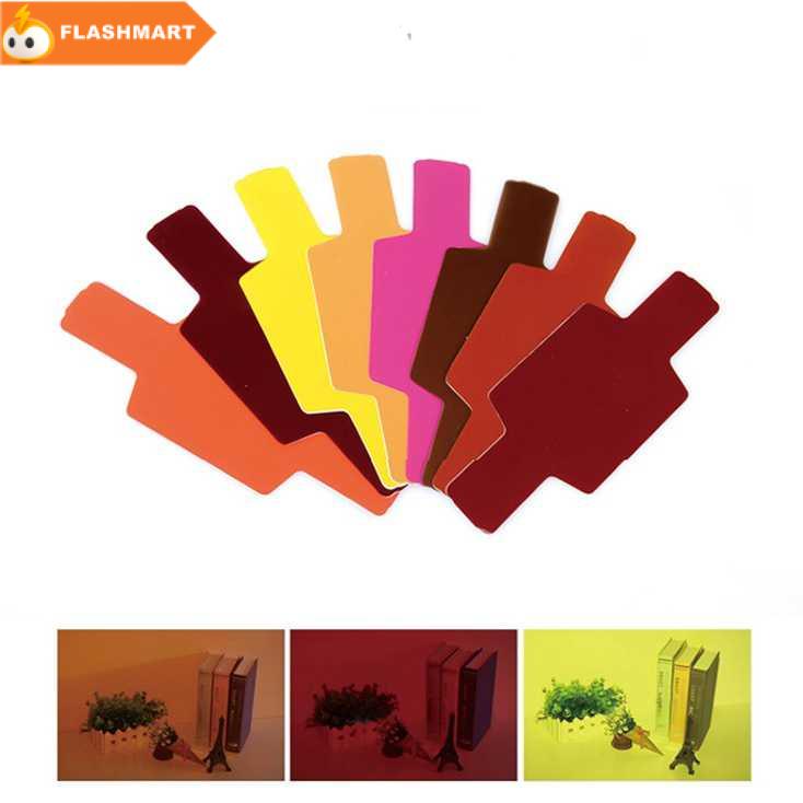 FLASHMART Photography Color Filter Card 20 Color for DSLR Flash