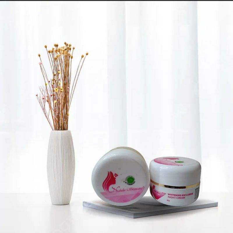 cream malam normal nahda skincare original KEMASAN BARU/ cream malam glowing / cream malam nahda ece