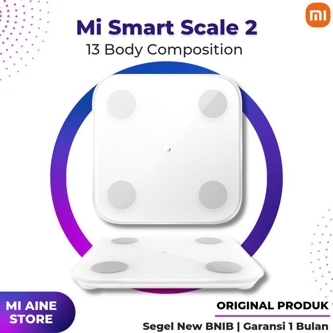 Xiaomi Mi Smart Scale 2 Body Fat Composition Led Display Version 2019