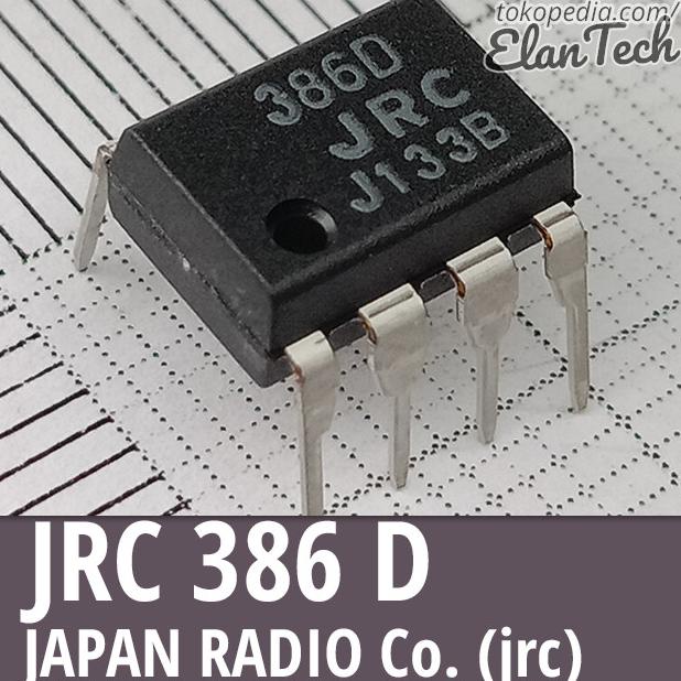 JRC386D / NJM386D JRC386 JRC 386 NJM 386D Ori Original Asli Elan73c Segera Dapatkan