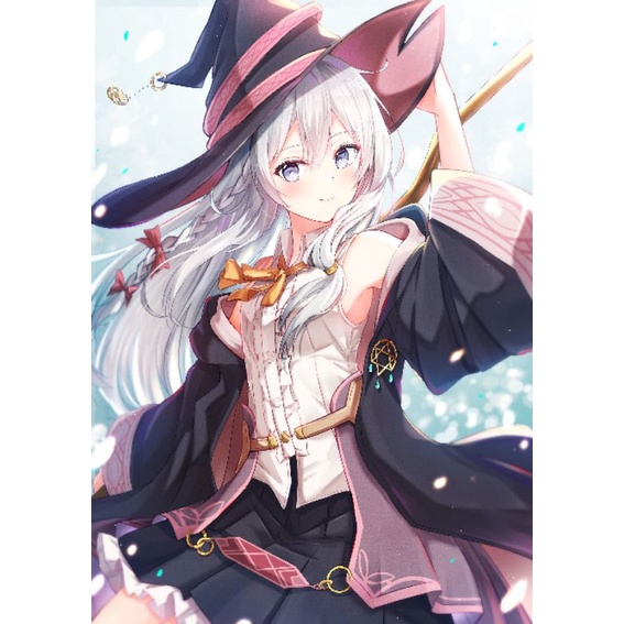 Costume Elaina from Majo no Tabi-tabi Fullset Rental