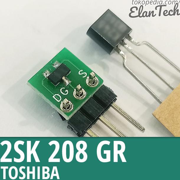 2SK208-GR Ori Toshiba 2SK208 SMD Sub 2SK30 2SK118 Transistor Elan73c Ayo Beli