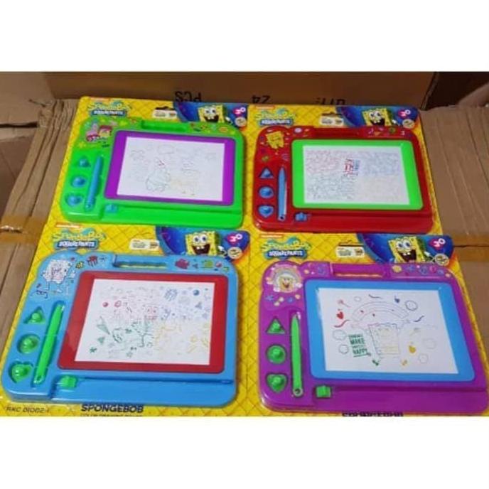 

PAPAN TULIS MAGNET SPONGEBOB DRAWING BOARD ( RKC 01002-1 ) MAFIA JAMBU