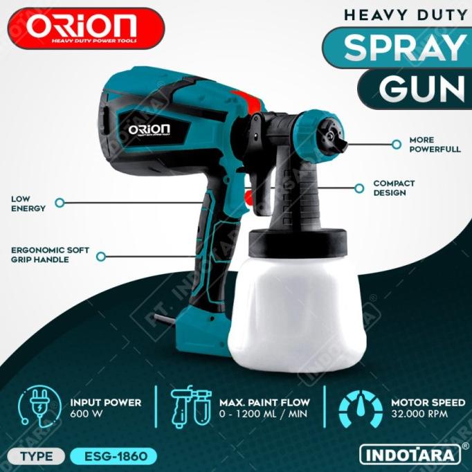 Electric Spray Gun Orion ESG-1860 Spray Painter 600W