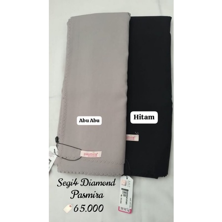 Kerudung Segi Empat Diamond Jumbo By Pasmira Rabbani Ori