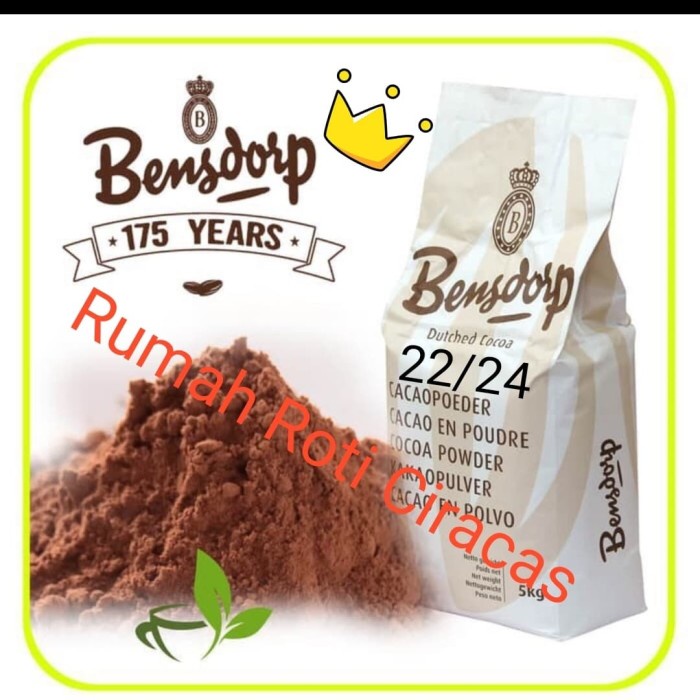 

Bendorp Coklat Bubuk 500Gr Bensdorp Cocoa Powder 22/24 Repa 500 Gr