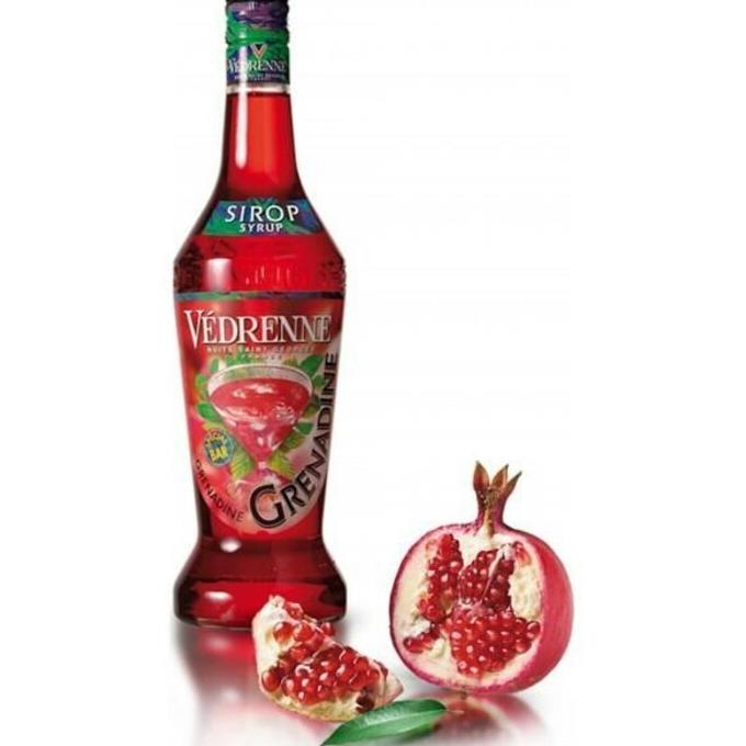 

Vedrenne Grenadine Syrup Sirup Sirop Rasa Delima Minuman Perasa Import