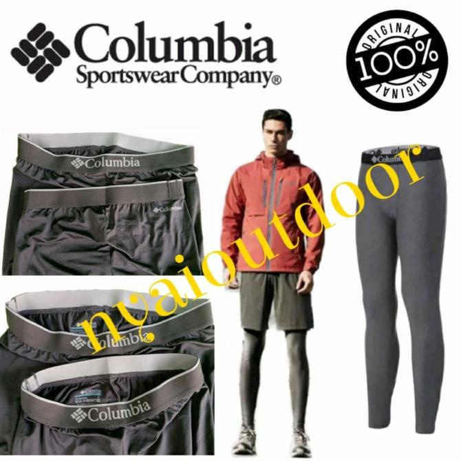 celana legging columbia leging manset kaki columbia