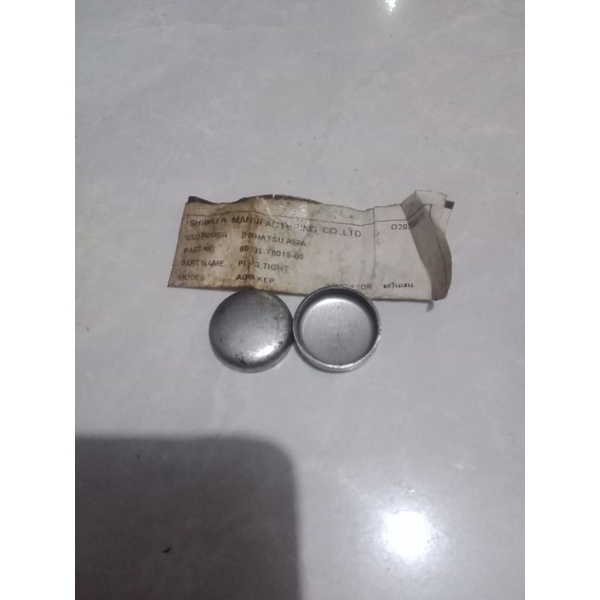 plug koin cyilenderhead ukuran 25mm universal