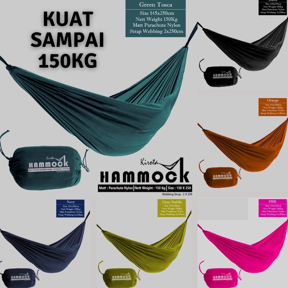 HARGA TERMURAH [ GROSIR / HAMMOCK / HAMMOCK 150KG HAMMOCK DEWASA / HAMMOCK UNTUK 2 ORANG/AYUNAN GANT