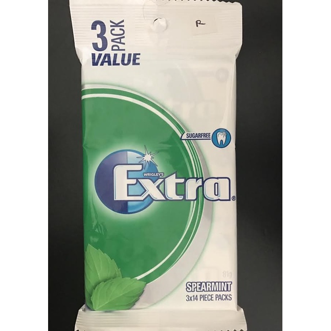 

EXTRA permen Karet buatan Australia