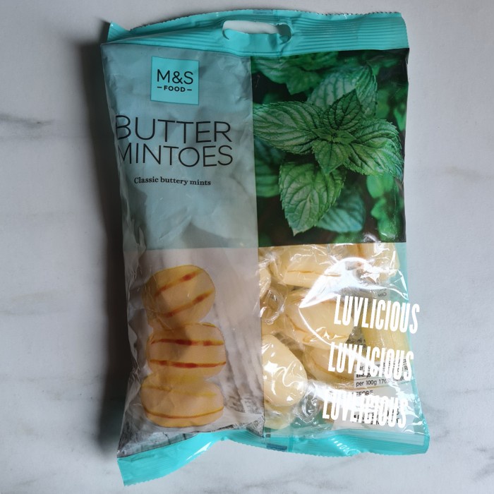 

M&S MARK MARKS & AND SPENCER BUTTER MINTOES CANDY PERMEN MINT