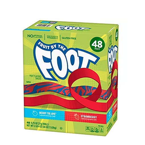 

Permen Fruit By The Foot, 36 Ounce 48 roll Made in USA