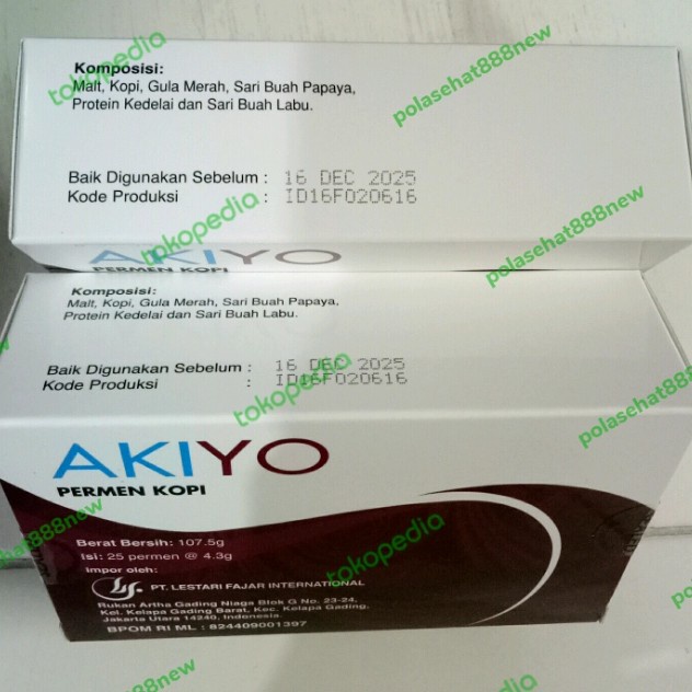 

Candy Akiyoe isi 25 pcs