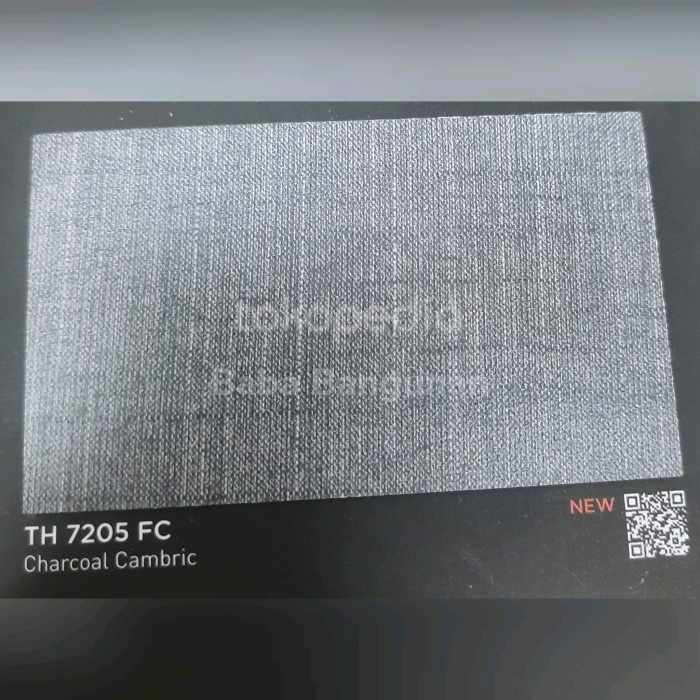 Best Seller Taco Hpl - Th 7205Fc / Th 7205 Fc - Charcoal Cambric