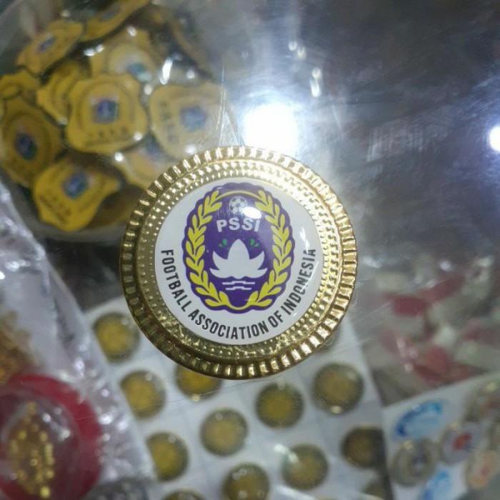 pin pssi kuningan magnet