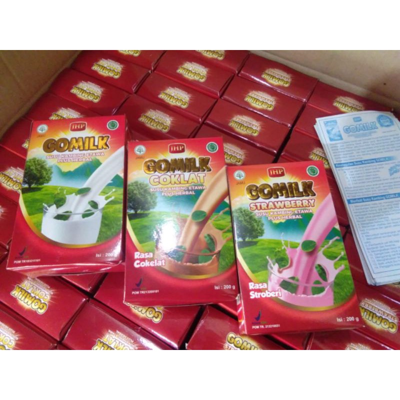 

GOMILK Susu Kambing Ettawa Plus Herbal