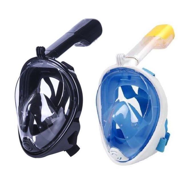Kacamata Snorkling Snorkeling Menyelam Permukaan Full Face Mask Renang