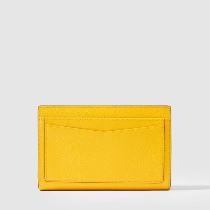 Braun Buffel Ophelia 2 Fold 3/4 Wallet With External Coin Compartment #Original