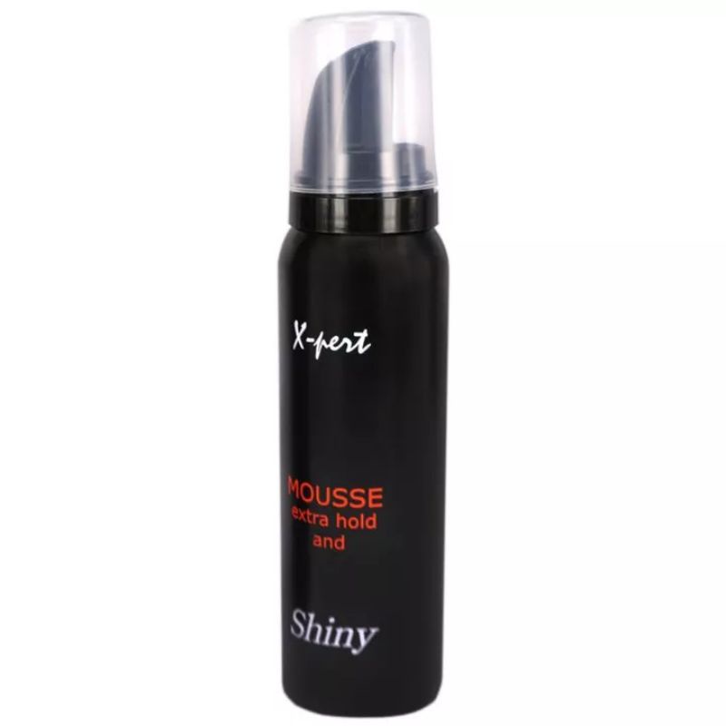 [100ml] X-pert | Xpert Mousse Extra Hold Shiny | Foam Rambut