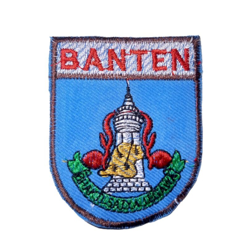 Bet/Badge Pramuka Banten Bordir Halus